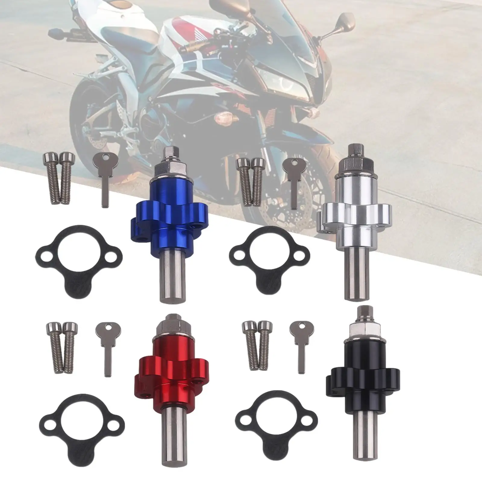 Manual cam Chain Tensioner Adjuster Aluminum Alloy Easy Installation Replace Parts for CBR600rr 2003-2018 Accessory