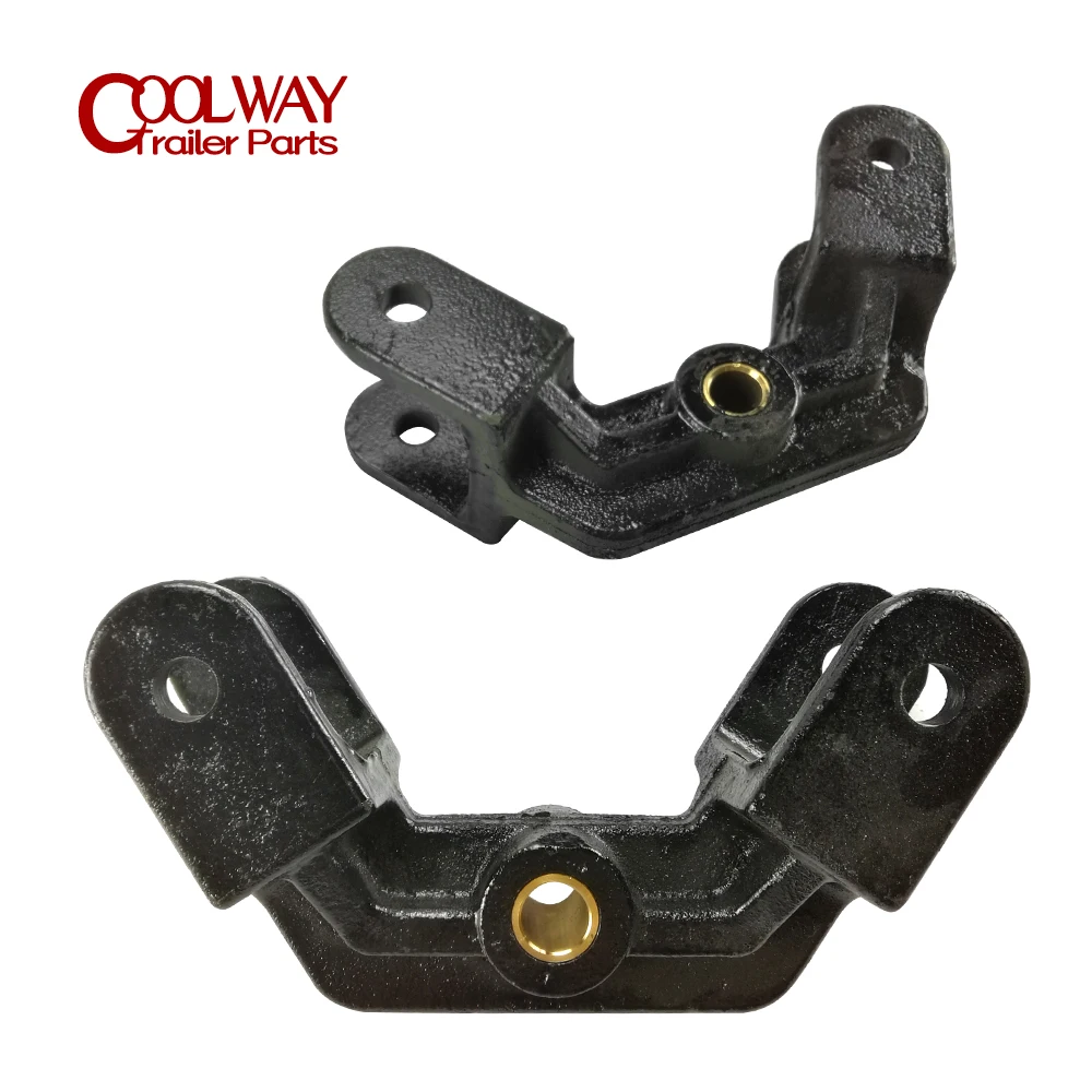 Rullo a bilanciere a doppio asse a 5 foglie Set di sospensioni a molla per rimorchio in Tandem Caravan Horse Float RV Parts accessori per Camper