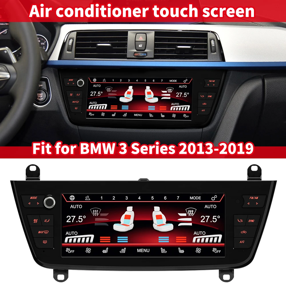 

Air Conditioner Controlling For BMW 5 Series F10 F11 M5 G30 G31 3 Series AC Panel Board Touch LCD Climate IPS Plug And Play