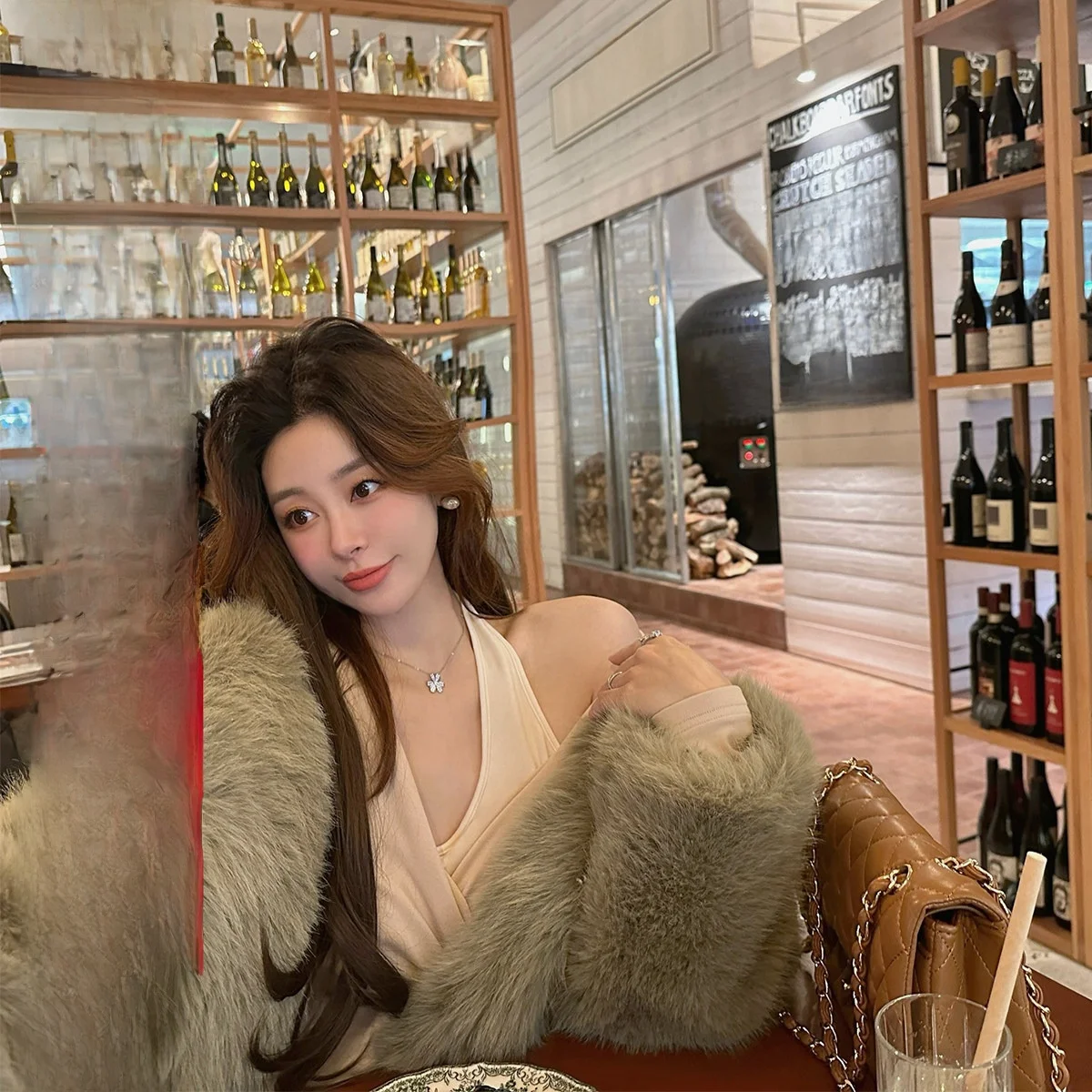 

Зимнее пальто CCZEE Winter Love S с капюшоном, из экологичного искусственного меха, теплое, пушистое, с длинными рукавами, модное женское пальто