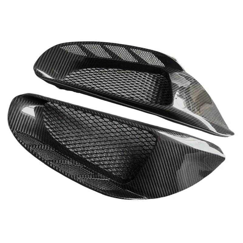 Used for Ferrari 488 GTB Spider carbon fiber Pista style side air intake vent cover body kit