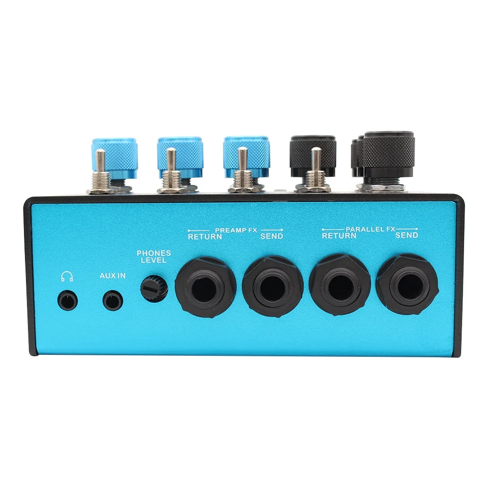 Mosky THIRD SPACE Guitar Effect Pedal - Ultimate Stereo Bass Preamp & DI Pedal with Cab Sim & Dual FX Loops
