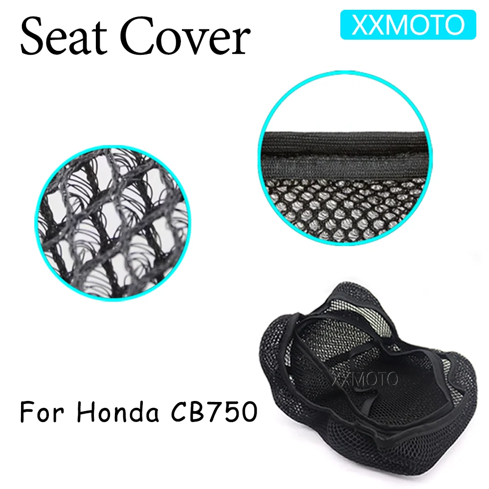 For Honda CB750 CB 750 CB-750 Hornet Motorcycle Seat Cover Heat Insulation 3D Mesh Fabric Breathable Non-Slip Protection Cushion