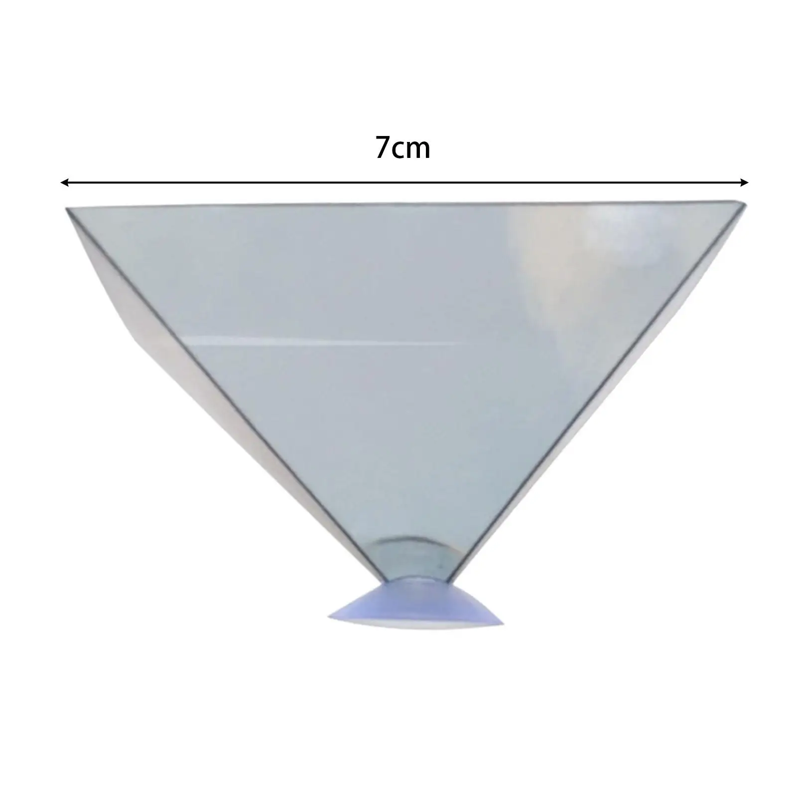Teléfono Holográfico, Holograma 3D para Smartphone, Holograma Espectral de 7cm, Holograma para Teléfono, Holograma para Tablet, Holograma Piramidal para Teléfono, Holográfico 3D