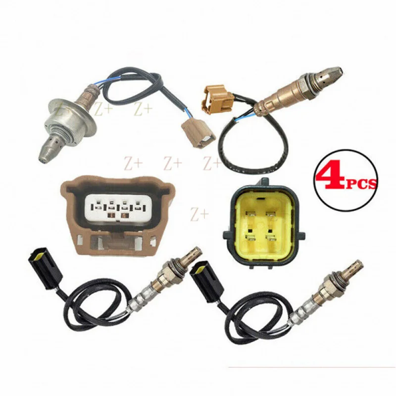 Z+  4X Oxygen O2 Sensor For Nissan 2011 Murano 2014 Maxima 3.5L Upstream+Downstream