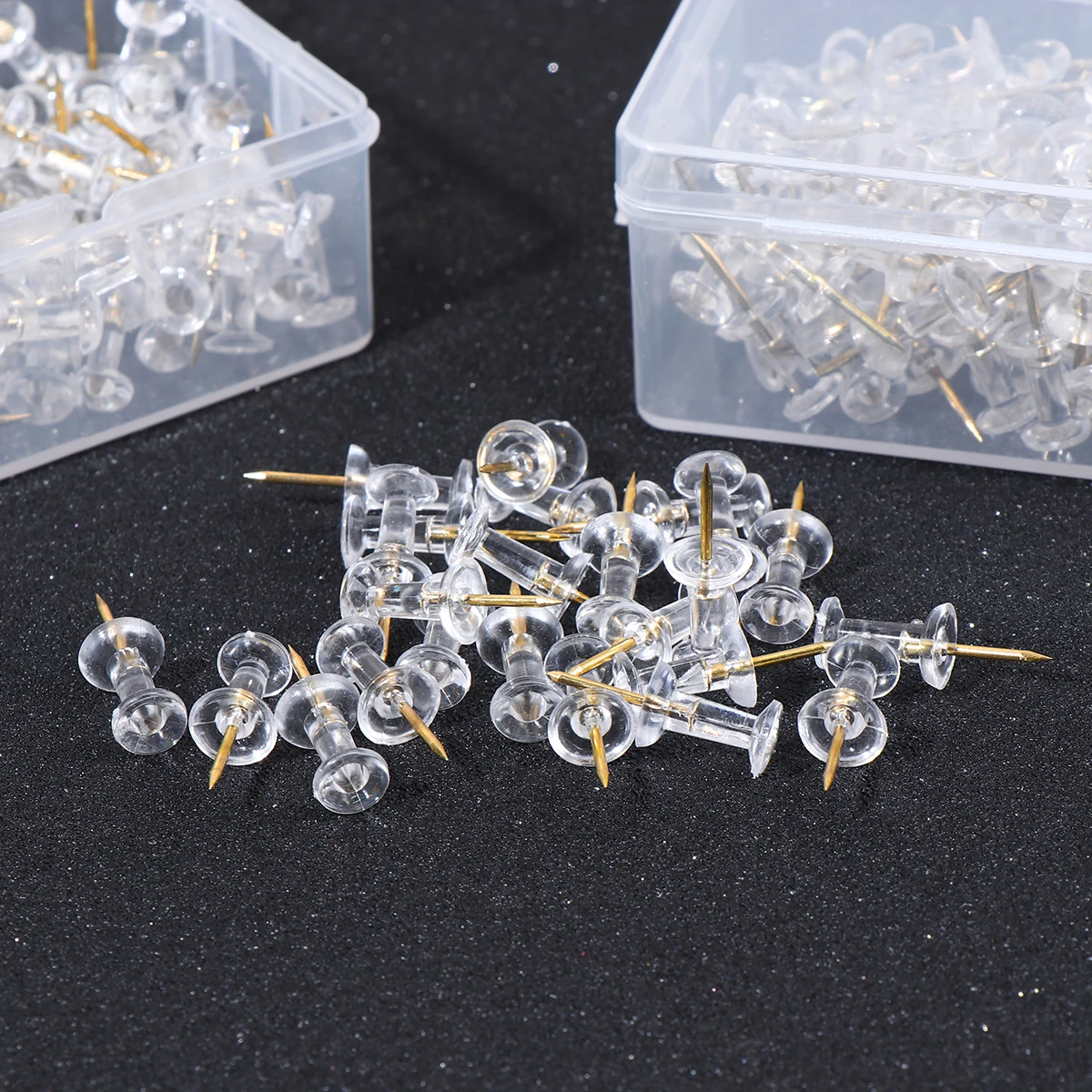 

Golden Push Pins For Maps Decorative Map Tacks Home Office School Wall Display Use Stainless Steel Thumbtacks