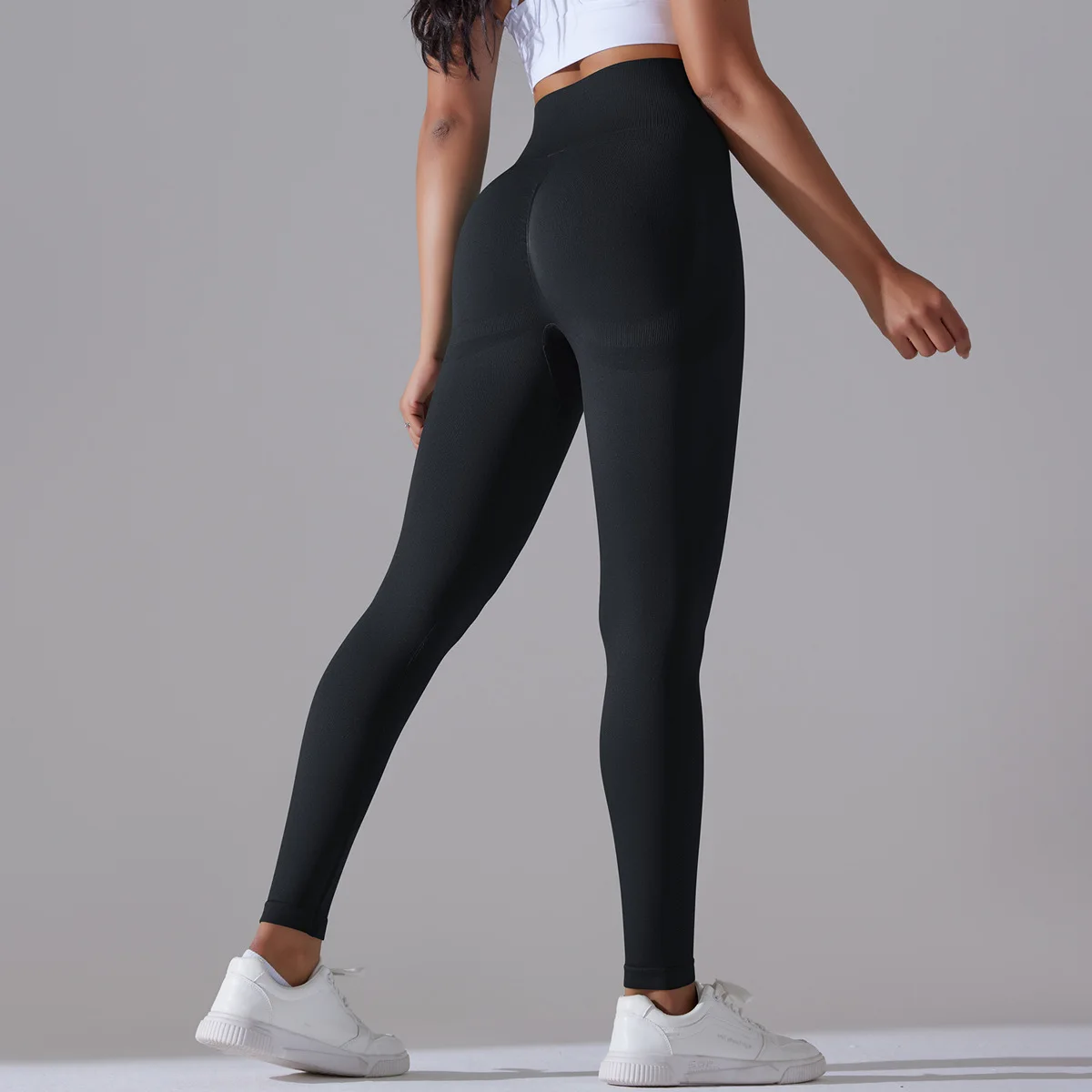 Women Seamless Sports Leggings High Waist Fitness Leggings Push Up Yoga Leggings Gym Clothing Sports Workout Pants