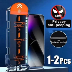 Privacy Screen Protector For Xiaomi Redmi Note 13 11 10 12 Pro 13C 14C Poco X6 Pro F6 Mi 14 13T Pro 8K Dust free Tempered Glass