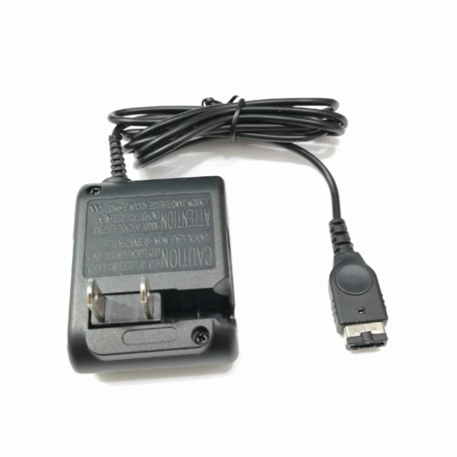 500 pçs eua plug viagem adaptador ac carregador de parede casa fonte alimentação cabo carregamento para nintendo ds nds gameboy advance gba sp