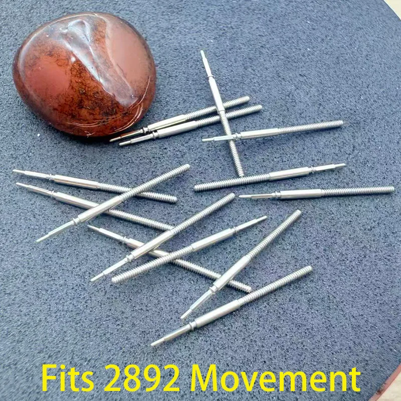 2 قطعة/4 قطعة 2892 الجذعية ساعة يد تعمل بالحركة الصلب الجذعية تاج عدة ساعة أجزاء ل 2892 حركة الساعات الجذعية قطع الغيار استبدال أجزاء #1