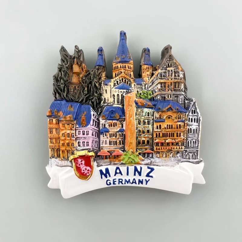 ألمانيا مغناطيس الثلاجة رسالة مجلس ديكور ميونيخ برلين بريمن فرانكفورت السفر تذكارية الثلاجة ملصق ديكور المنزل