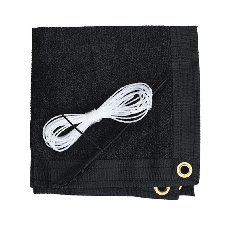 M11koutdoor Heavy Duty Mesh Windscreen 2.95Ft X 16.4Ft; Effective Privacy And Shade For Balcony And Backyard