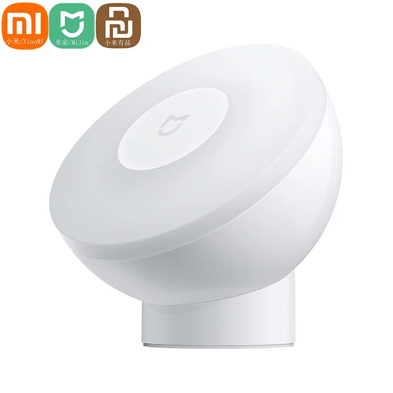 Xiaomi Mijia Smart Induction Night Light 3 in 1 Adjustable Brightness With 360°Rotating For Smart Mi Home Use Lamp