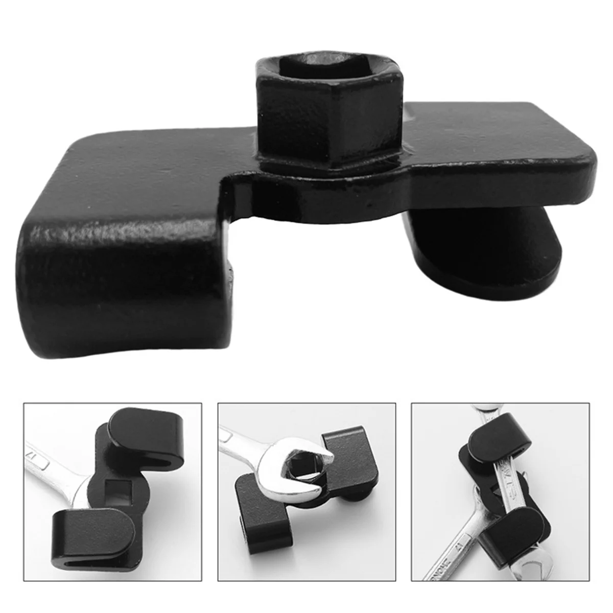 2PCS 1/2 Inch Wrench Extender Adaptor Wrench Extender Wrench Conversion Adapter Driver for Stubborn Lever Nuts and Bolts