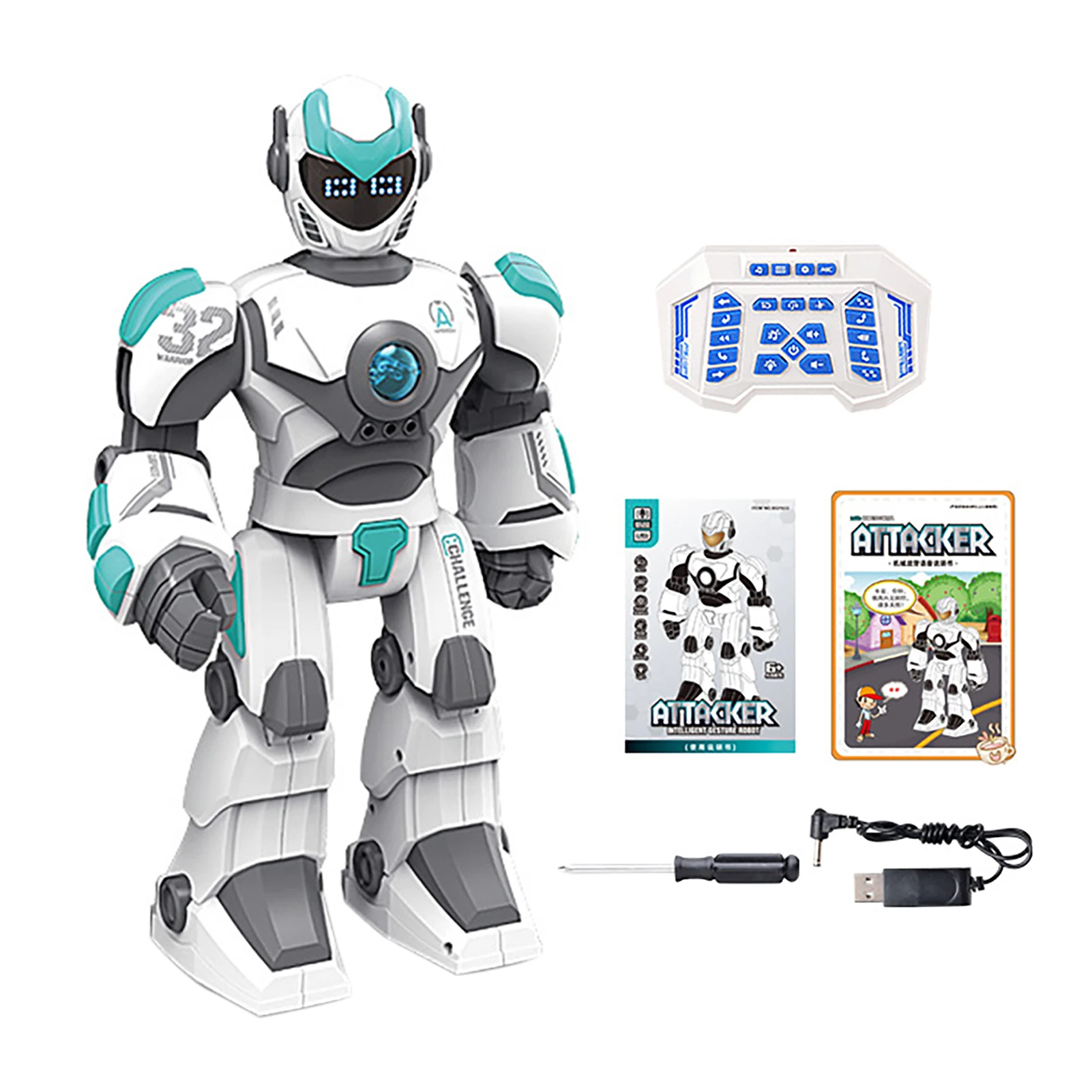 

Remote Control Robot Toys Intelligent Robot With Gesture Gesture Sensing Robot Toys Programmable Robot Toy For Children 6