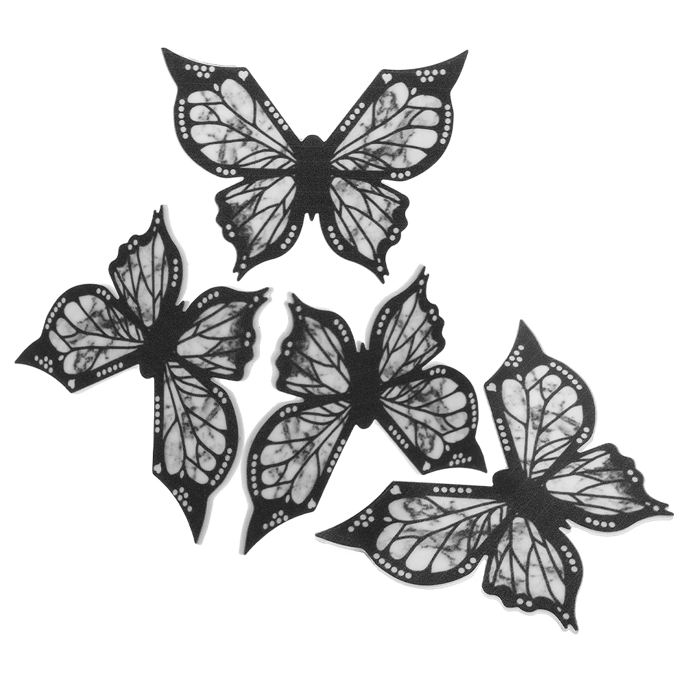 

4pcs Butterfly Eyeliner Stencil Silicone Makeup Tool For Precise Eye Line Reusable Template Ladies Eye Makeup Stencil