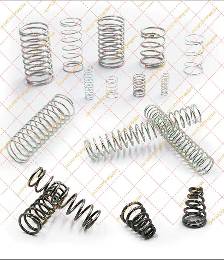200Pcs 40-Size Mini Stainless Steel Compression Spring Assortment Kit, Replacement Parts