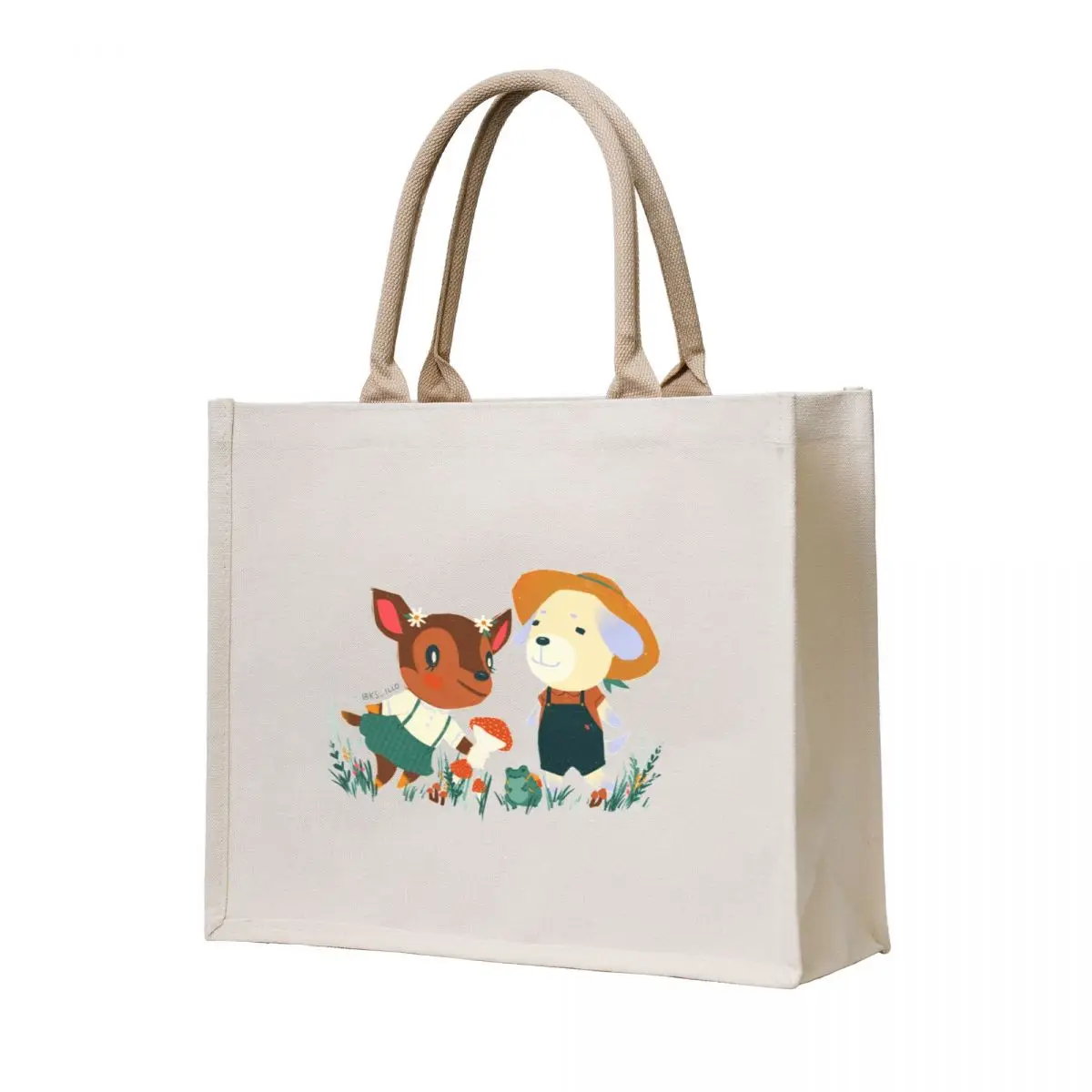 

Fauna and Daisy Tote Bag Big bag Candy bags Shopper