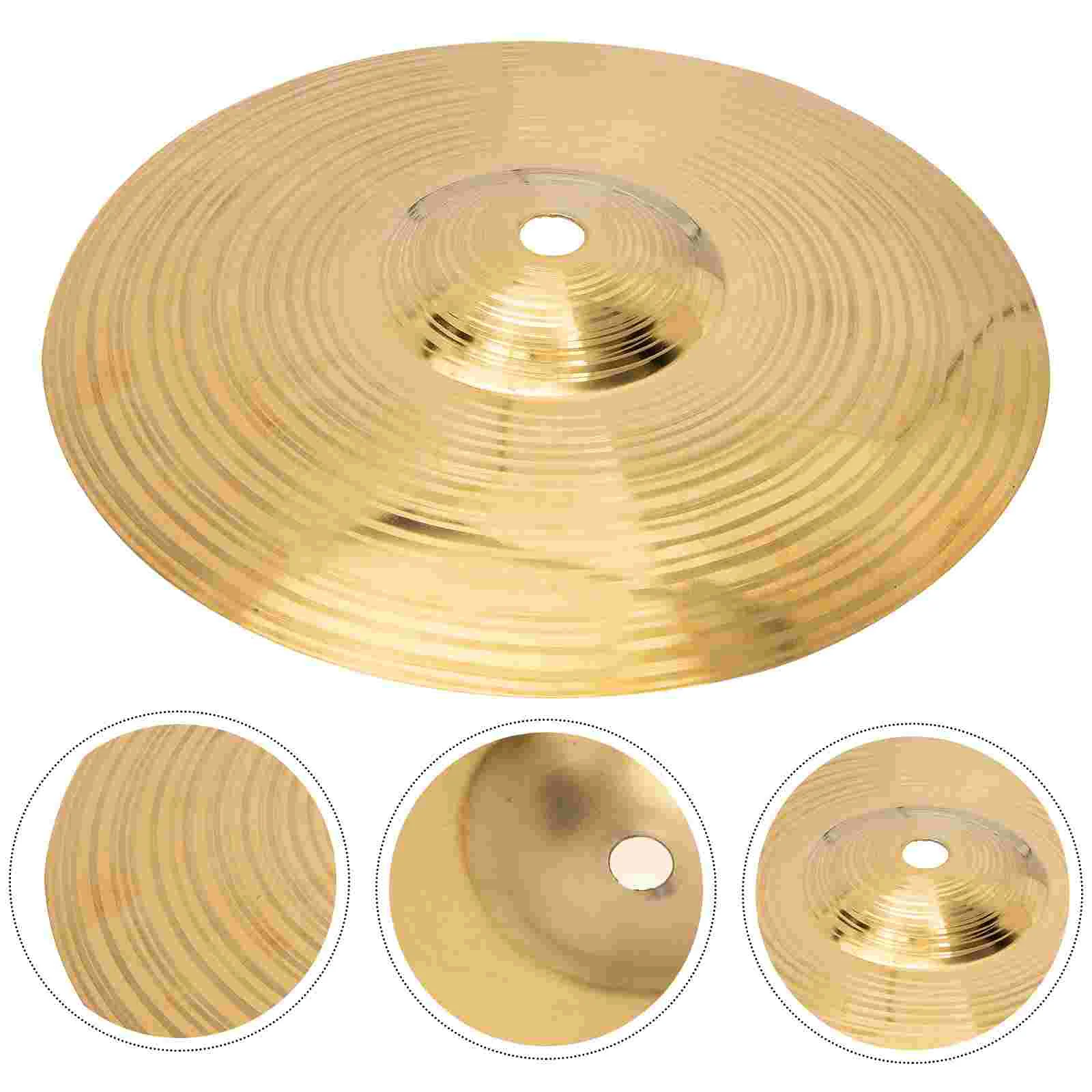 

Drum Kit Cymbal Child Kids Cymbals Brass Alloy Percussion Accessory Musical Instrument