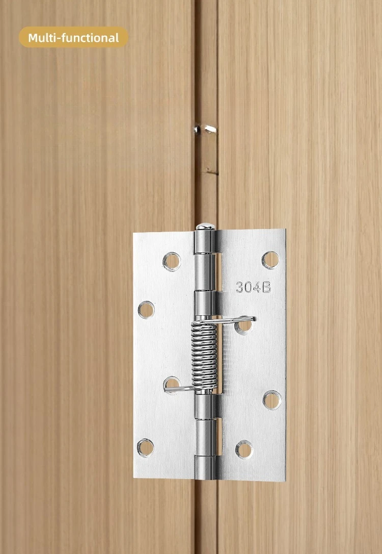 12-48Pcs Spring Loaded Hinges 1/1.5/2 Inch Self Closing Spring Hinges 304 Stainless Steel Hinge for Doors Gift Boxes Cabinets