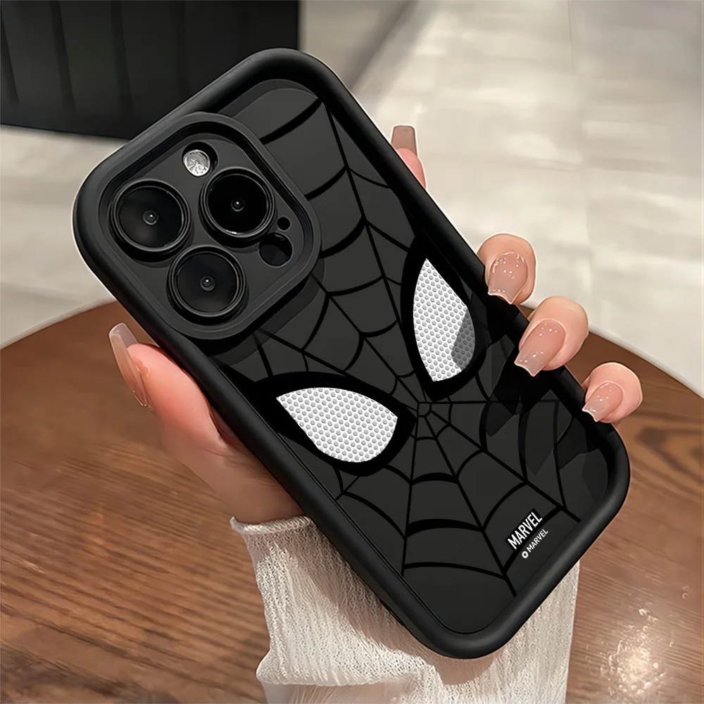 Anime Spidermans Cool Phone Case for iPhone 17e 17 16e 16 15 14 13 12 11 Air Pro Max XR XS X 7 8 6 6s Plus Soft TPU Back Cover view 6