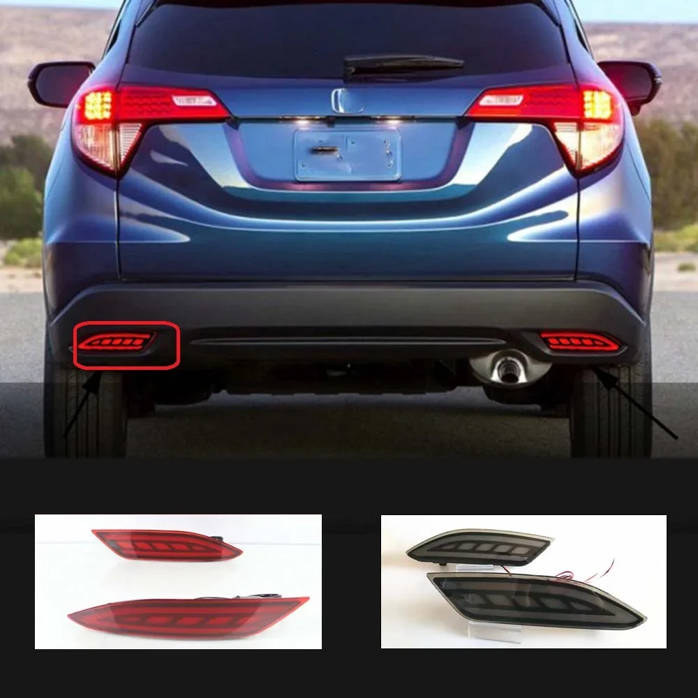 

FIt for Honda HR-V HRV 2015 2016 2017 2018 2019 Rear Bumper Light Brake Lights Turn Signal Light L+R
