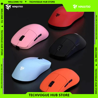 NINJUTSO X VAXEE SORA Lightweight Paw3950 Sensor 4k Low Latency Wireless Ergonomics Gaming Mouse Customize Mice Accessories Gift