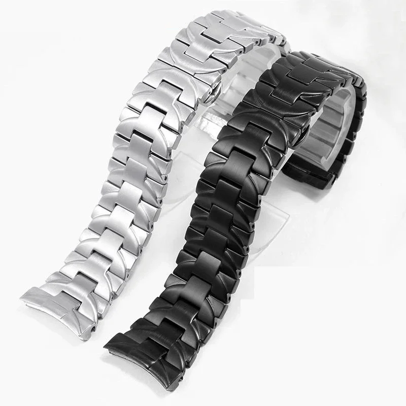 Watch Bracelet For Panerai strap men\'s steel band PAM441 111 solid stainless steel butterfly buckle watch chain 24mm accessories