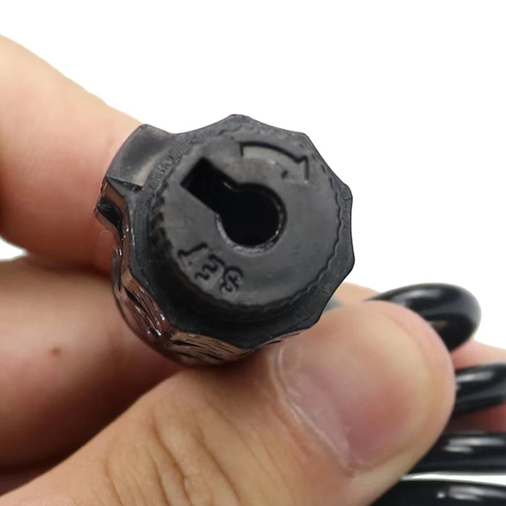 خوذة MTB قفل الدراجة تمتد 4 أرقام كلمة المرور أقفال مضادة للسرقة ملحقات الدراجة #4