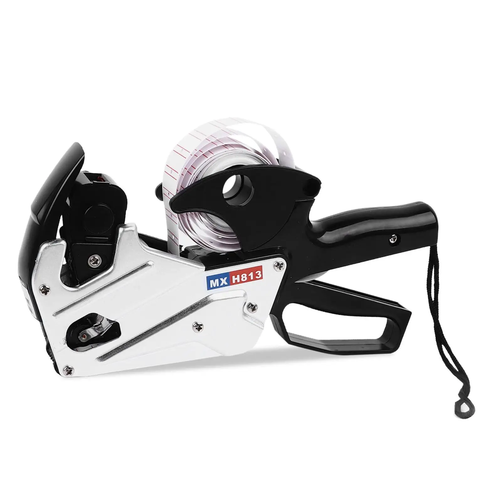 One Line 8 Bits MX-H813 Metal Labeling Machine Aluminum Shell Handheld Tagging Gun with Ink