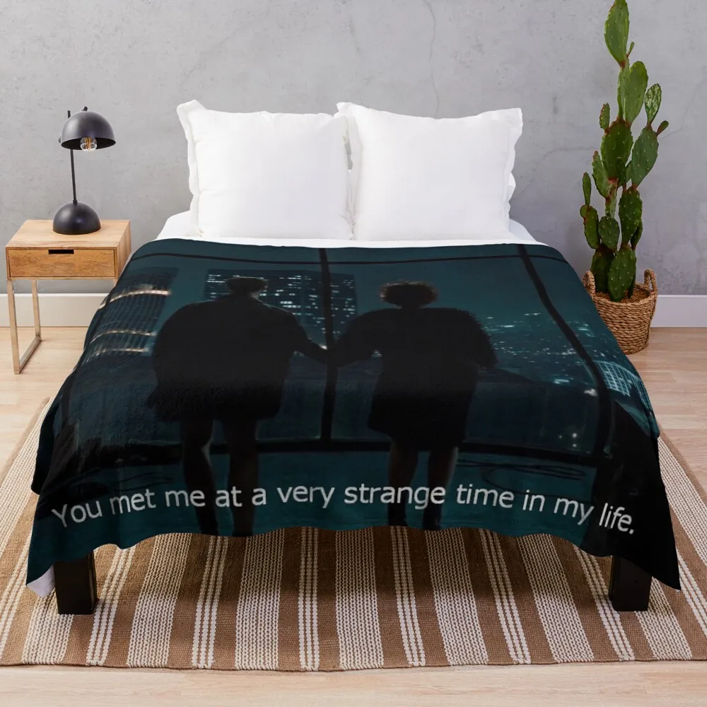 

Fight Club Building Explosion Throw Blanket