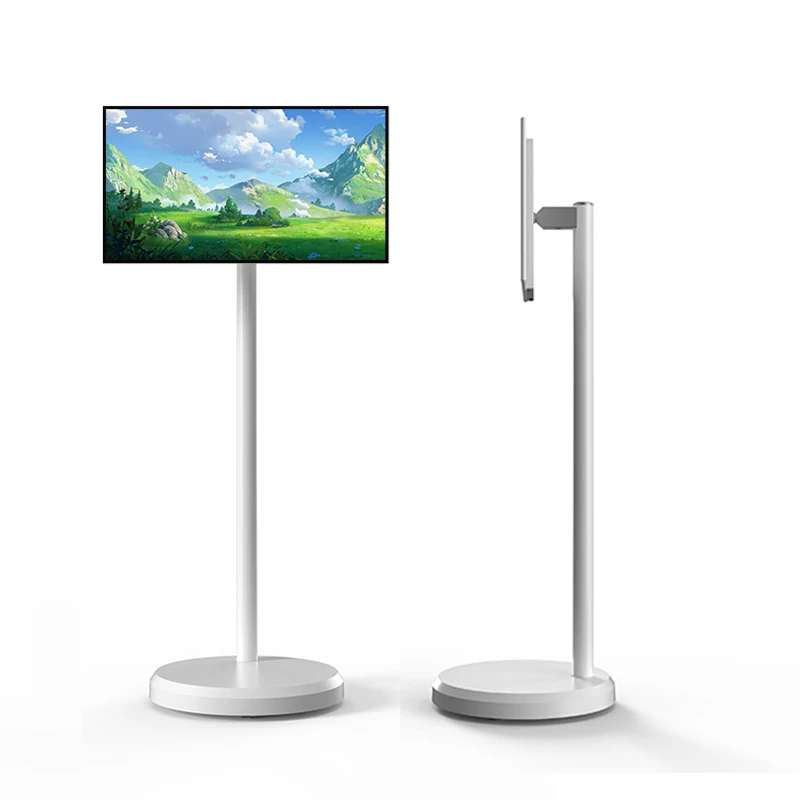 VETO 21.5 24 27 32 Polegada Bateria-Power Indoor Smart TV Tela Sensível Ao Toque In-Cell 1080p Display LCD Smart Rotating Rolling Tv