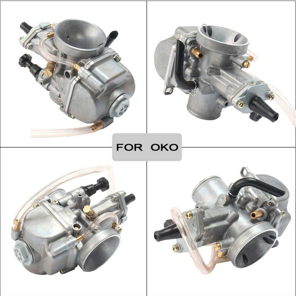 PWK 21 24 26 28 30 32 34mm With Power Jet Carburetor For OKO 2T 4T Motorcycle Carb For Dirt Bike Pit Bike Scooter ATV Quad UTV