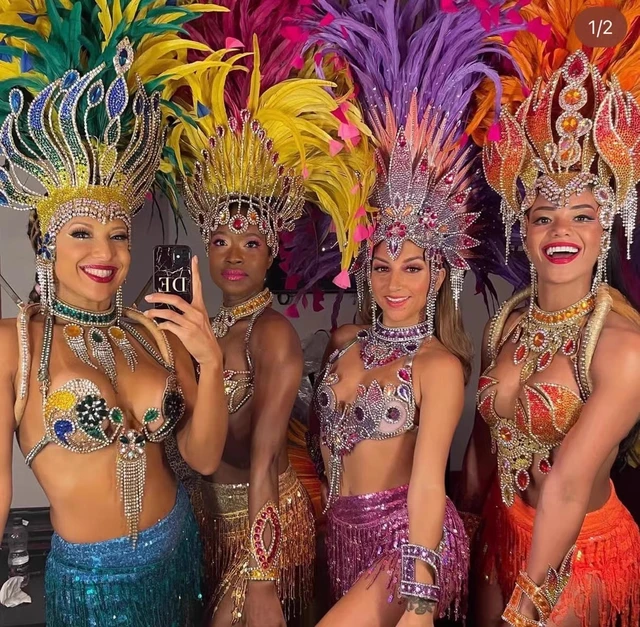 Samba carnival campy costume