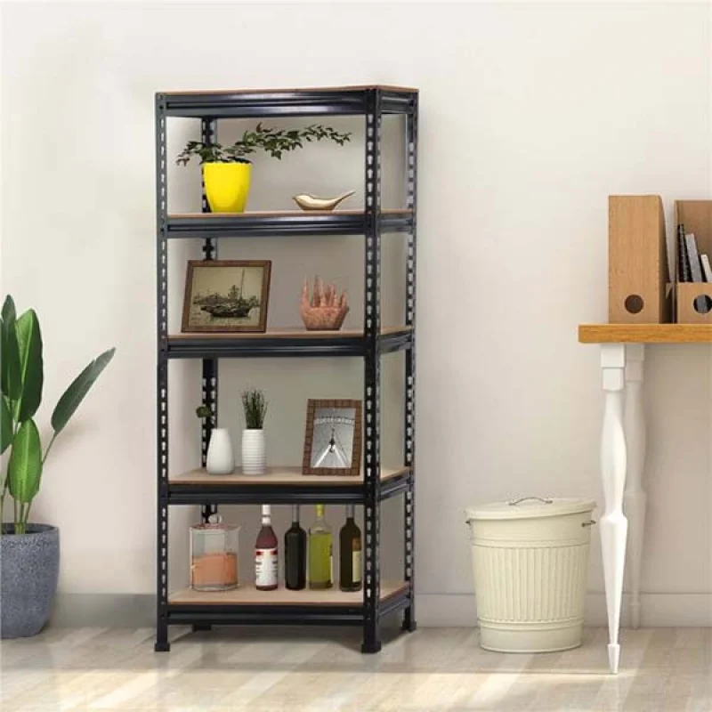 custom.5-Tier Adjustable Metal Garage Storage Rack Garage Shelves