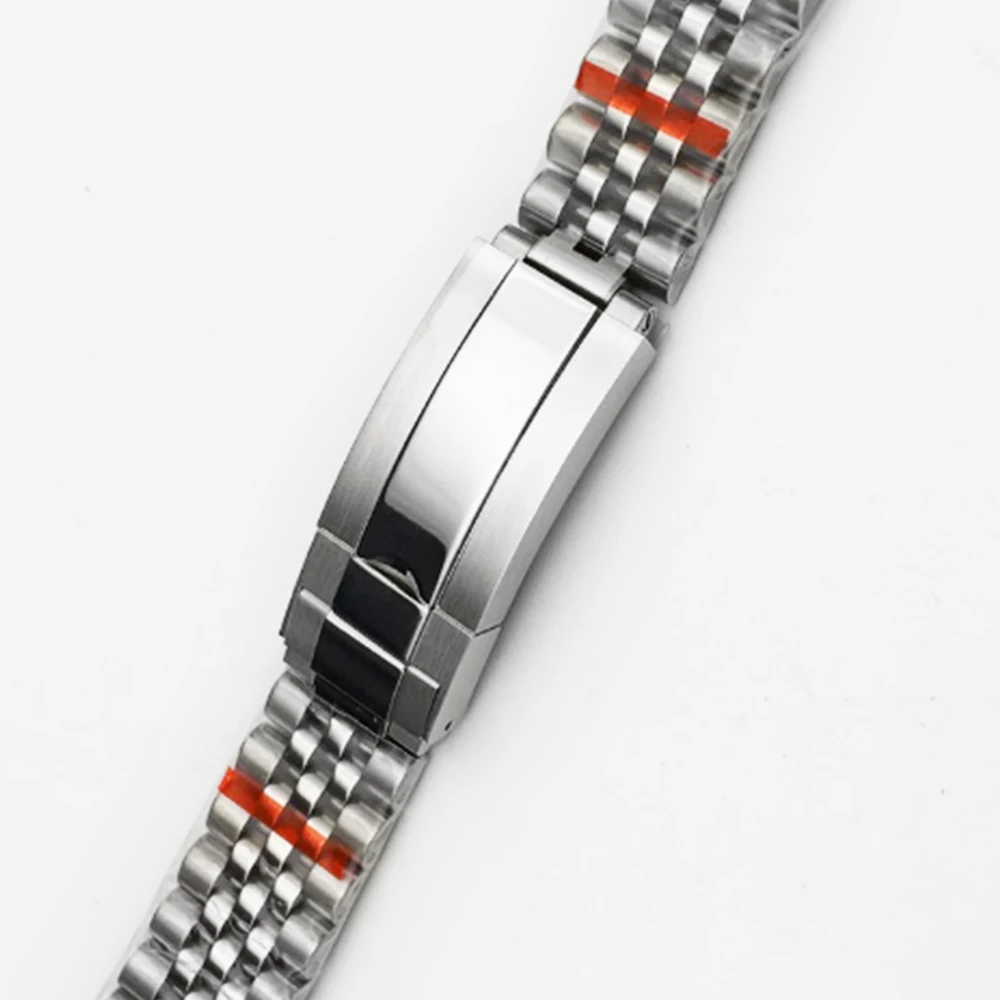 45mm 316 스틸 시계 케이스 또는 스트랩 사파이어 글래스 남성용 고급 비즈니스 스테인리스 스틸 시계 (NH35/36 8215 무브먼트용)