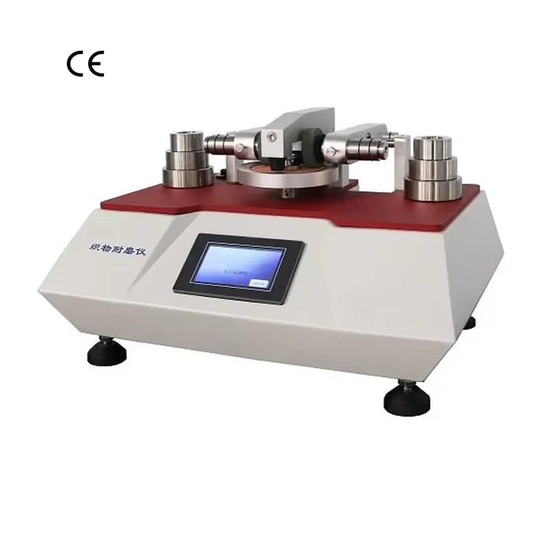 ISO 5470 ASTM D1175 Fabric Wear Resistance Test Machine Textile Abrasion Tester Leather Carpets Friction Durability Test