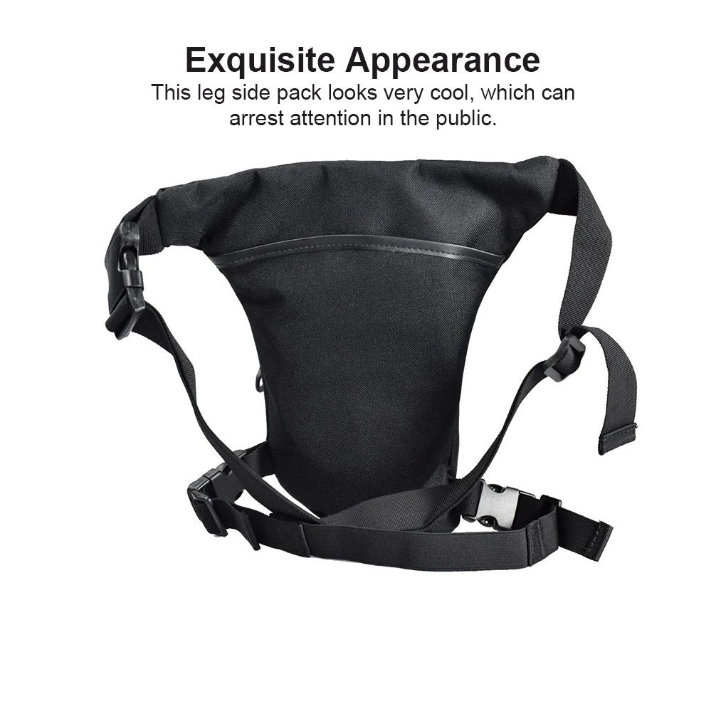 Riding Backpack Waterproof Oxford Cloth Leg Side Bag Large Capacity  Motorcycle Equipment Causal Motorbike Backpacks Waist Pack