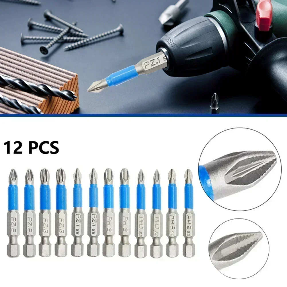 12 Pcs 50Mm Screwdr…