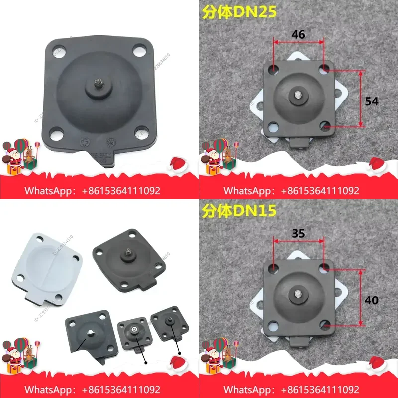 de alta calidad for Composite Double Layer Normally Open PTFE Diaphragm Valve EPDM Sanitary Grade Compatible For Model，1pc