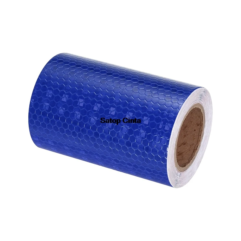 10CM*5M High Visibility Reflective Tape Car Stickers Safety Warning 8Colors Self-Adhesive Reflectors Strips For Motorcycle Truck