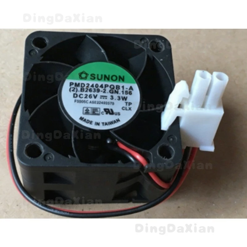 D FOR SUNON PMD2404PQB1-A 26V 3.3W 4CM 40*40*28MM 2pin Fan Inverter