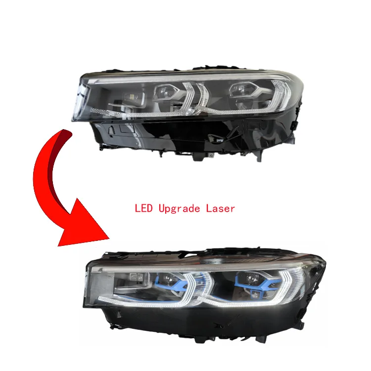 

Damei Высококачественная лампа переднего бампера, светодиодная фара, обновленные фары, передние фары DRL, светодиодные фары для G11 G12 2019-2