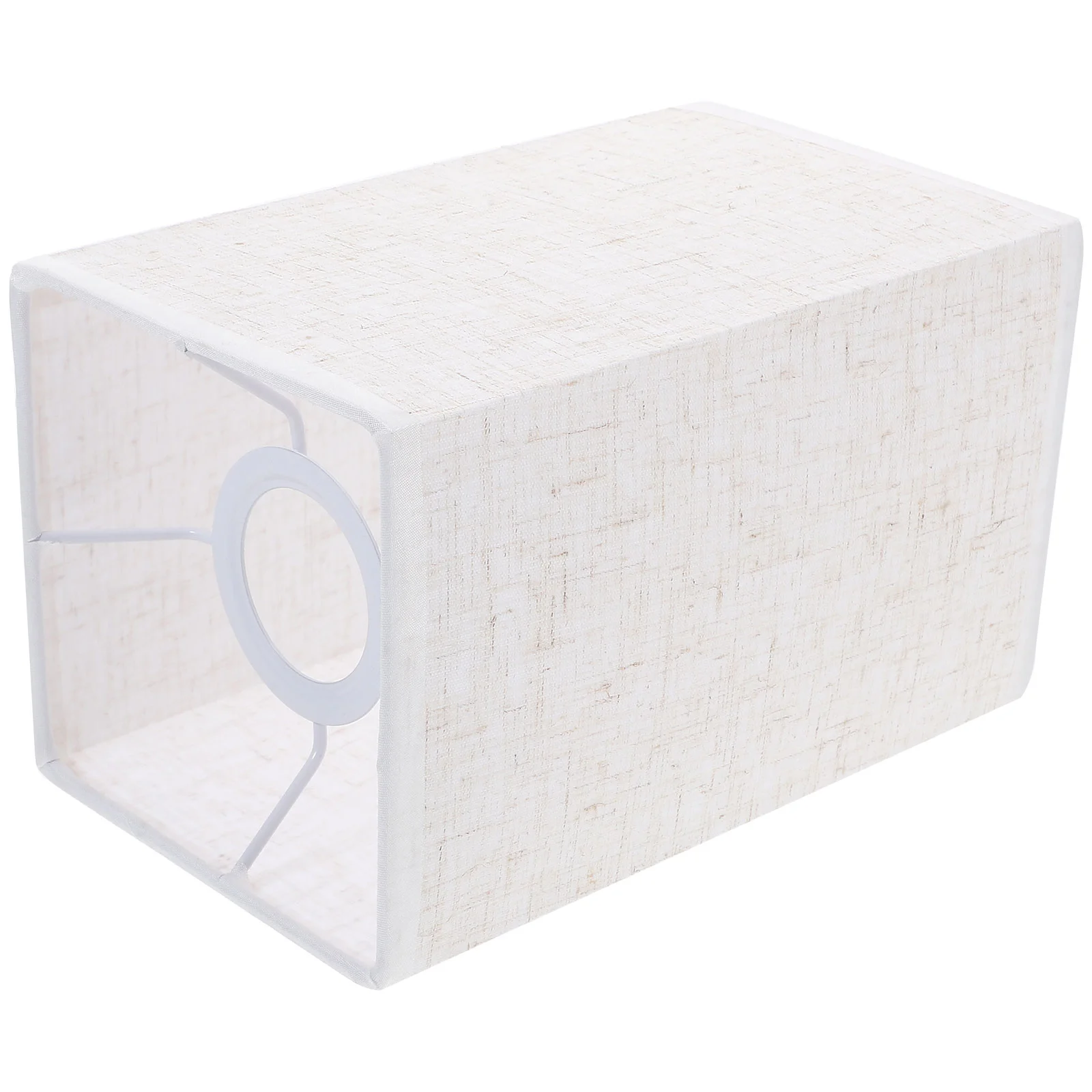 Fabric Lampshade Simple Office Desk USB Light Decor Cloth Cover Accessory Table