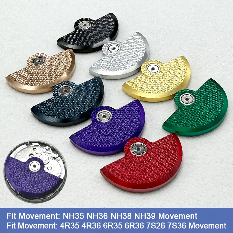 NH35 NH36 Automatic Movement Rotor Pendulum Oscillating Weight Hammer Automatic Rotor Part Fit NH38 NH39 4R NH35 Series Movement