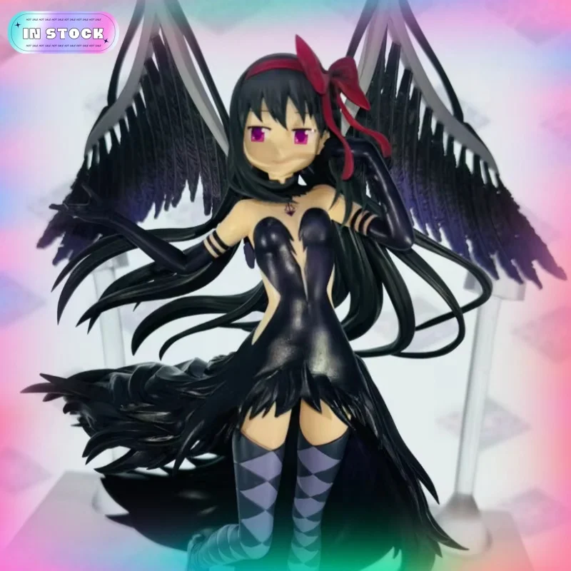 

In Stock Banpresto Puella Magi Madoka Magica The Rebellion Ultimate Madoka Devil Homura Pvc 20cm Action Figures Model Toy Gifts