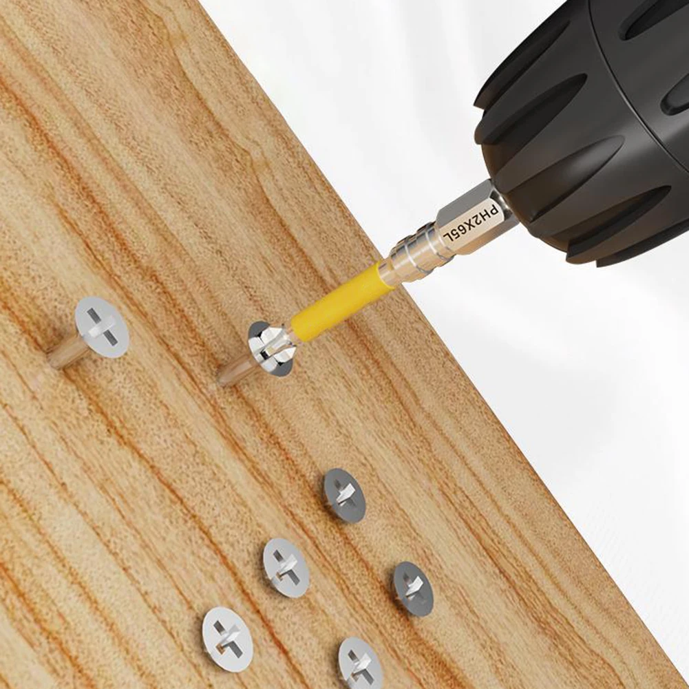 1pc 25/50mm PH2 Magnetic Electric Drill Head Non-Slip Cross Screwdriver Bit For Charging Screwdriver Wind Batch Replacement Head