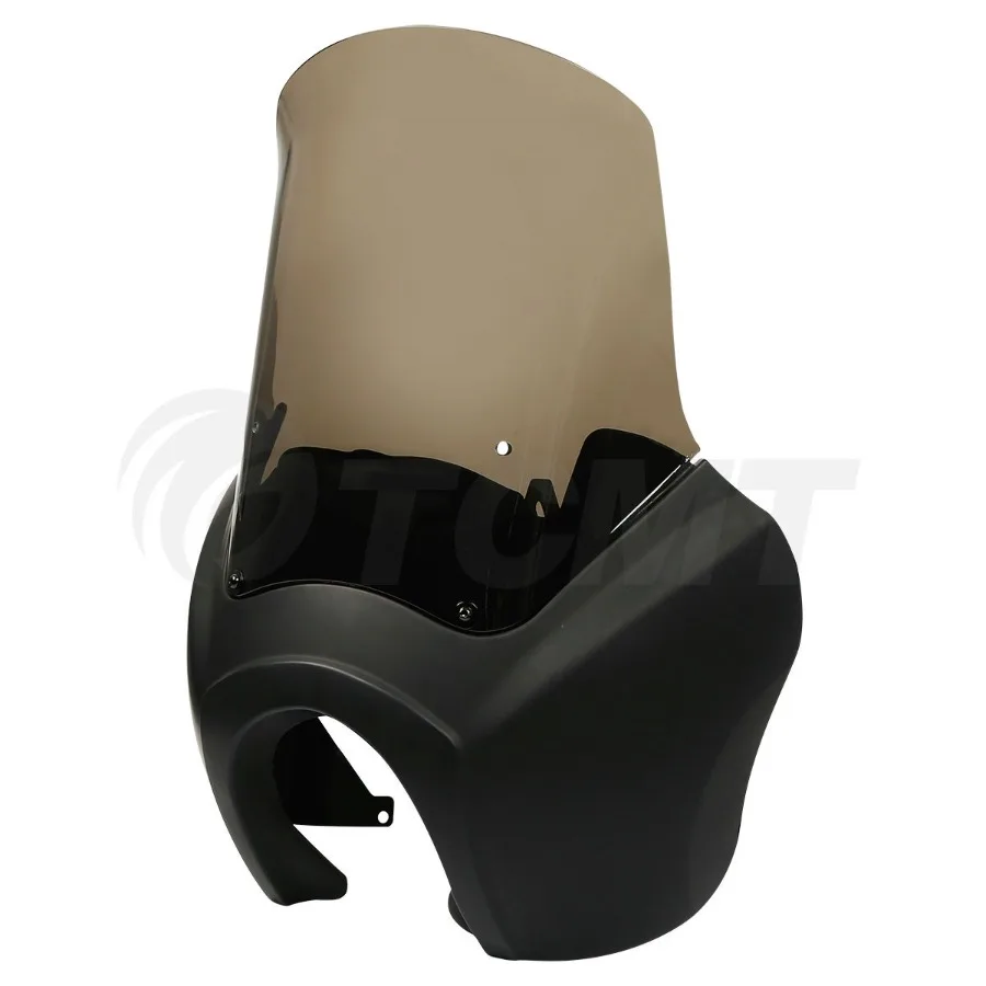 

Обтекатель передней фары 15 лет. # 039; и # Лобовое стекло 0', подходящее для Harley Dyna Low Rider 2007-2017 гг.