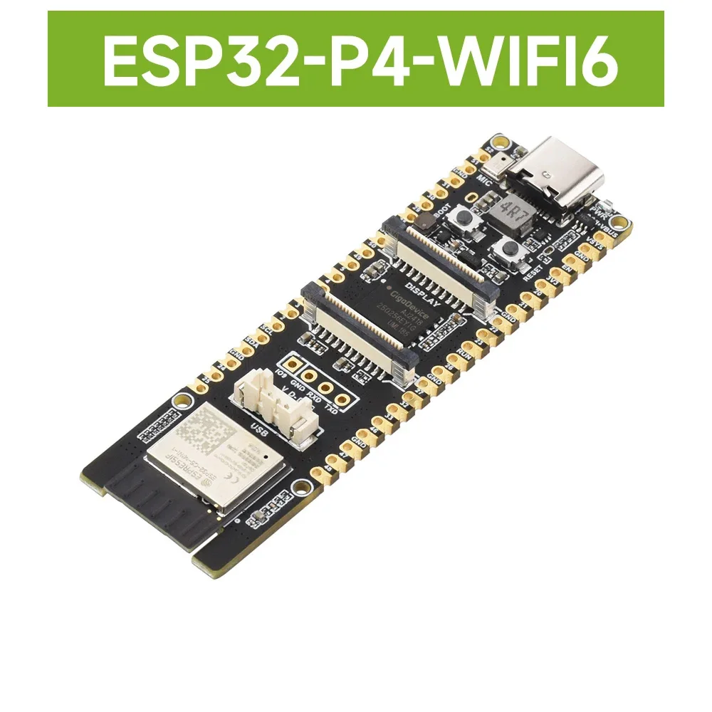 High-Performance ESP32-P4 Development Board Based On ESP32-C6 / P4 with RPi Camera (B) 10inch Touch Display WiFi 6 Bluetooth 5