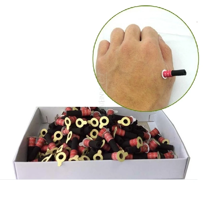 

high quality Smokeless self-stick Moxa tube acupuncture massage moxibustion tube 180pcs moxa sticks